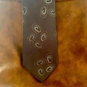 Valentino Cravatte 80s vintage 100% silk tie hand made in Italy 58"